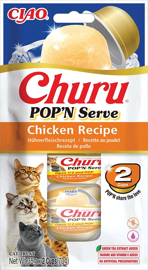Inaba Churu Pop’n Serve - kurczak 2x35g