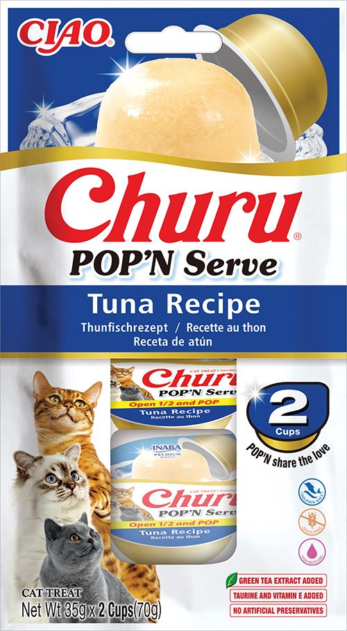 Inaba Churu Pop’n Serve - tuńczyk 2x35g