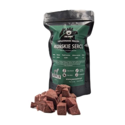 Pan Zwierz smakołyki liofilizowane - końskie serca 70g
