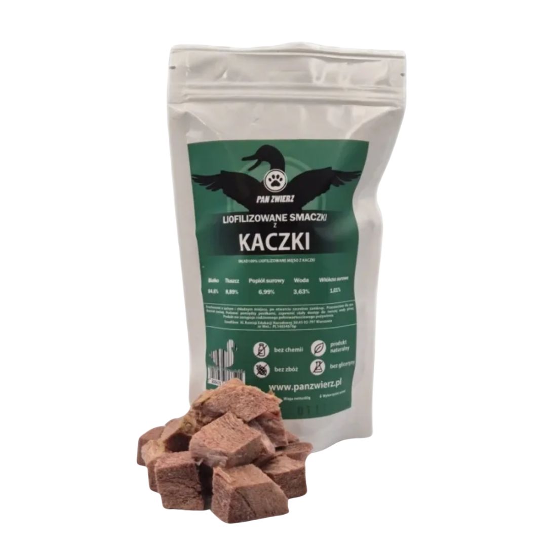 Pan Zwierz smakołyki liofilizowane - kaczka 70g