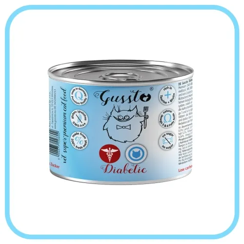 Gussto Diabetic karma mokra weterynaryjna kurczak 200g