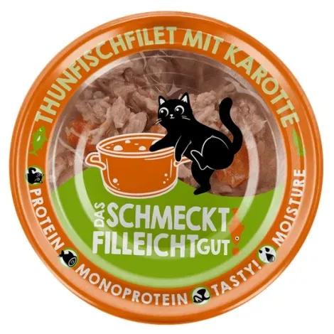 Lucky Lou Extrafood tuńczyk z marchewką w bulionie 70g