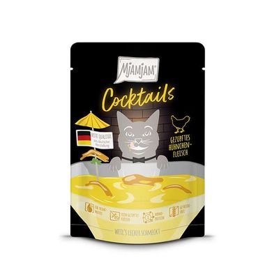 MjAMjAM COCTAILS - zupka dla kota kurczak 40g