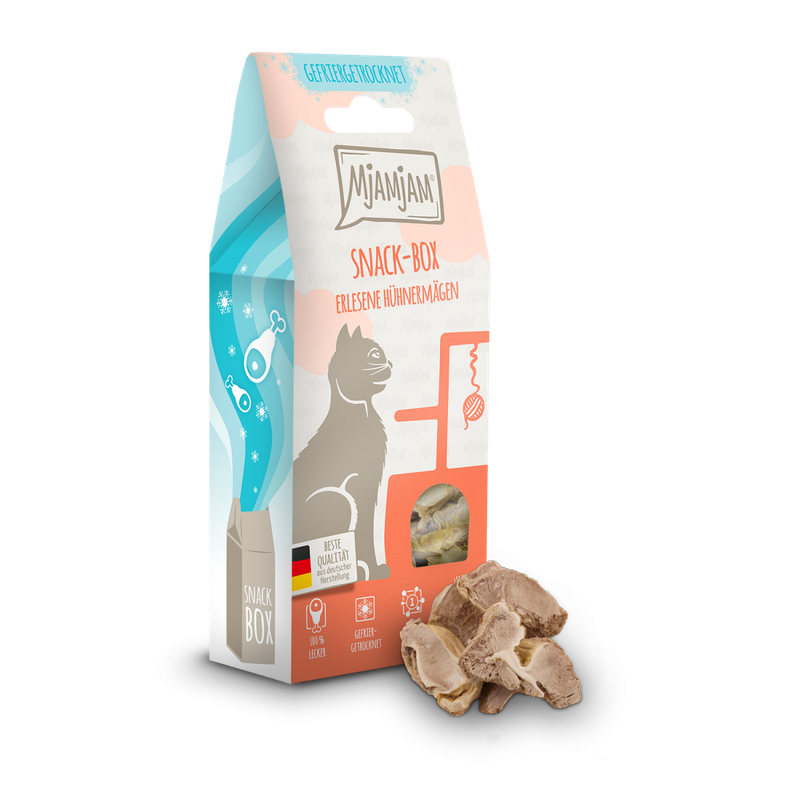 MjAMjAM SNACKBOX - przysmak liofilizowany żołądki kurczaka 35g