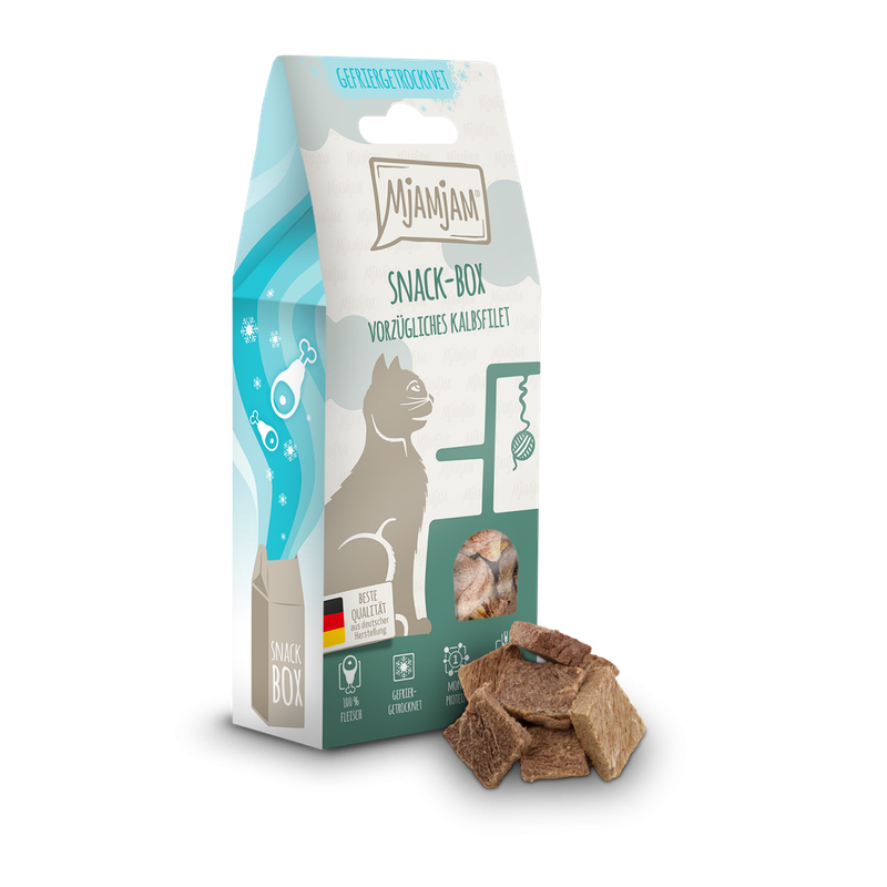 MjAMjAM SNACKBOX - przysmak liofilizowany struś 40g