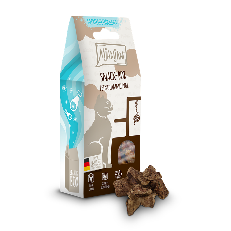 MjAMjAM SNACKBOX - przysmak liofilizowany jagnięcina (płuca) 35g