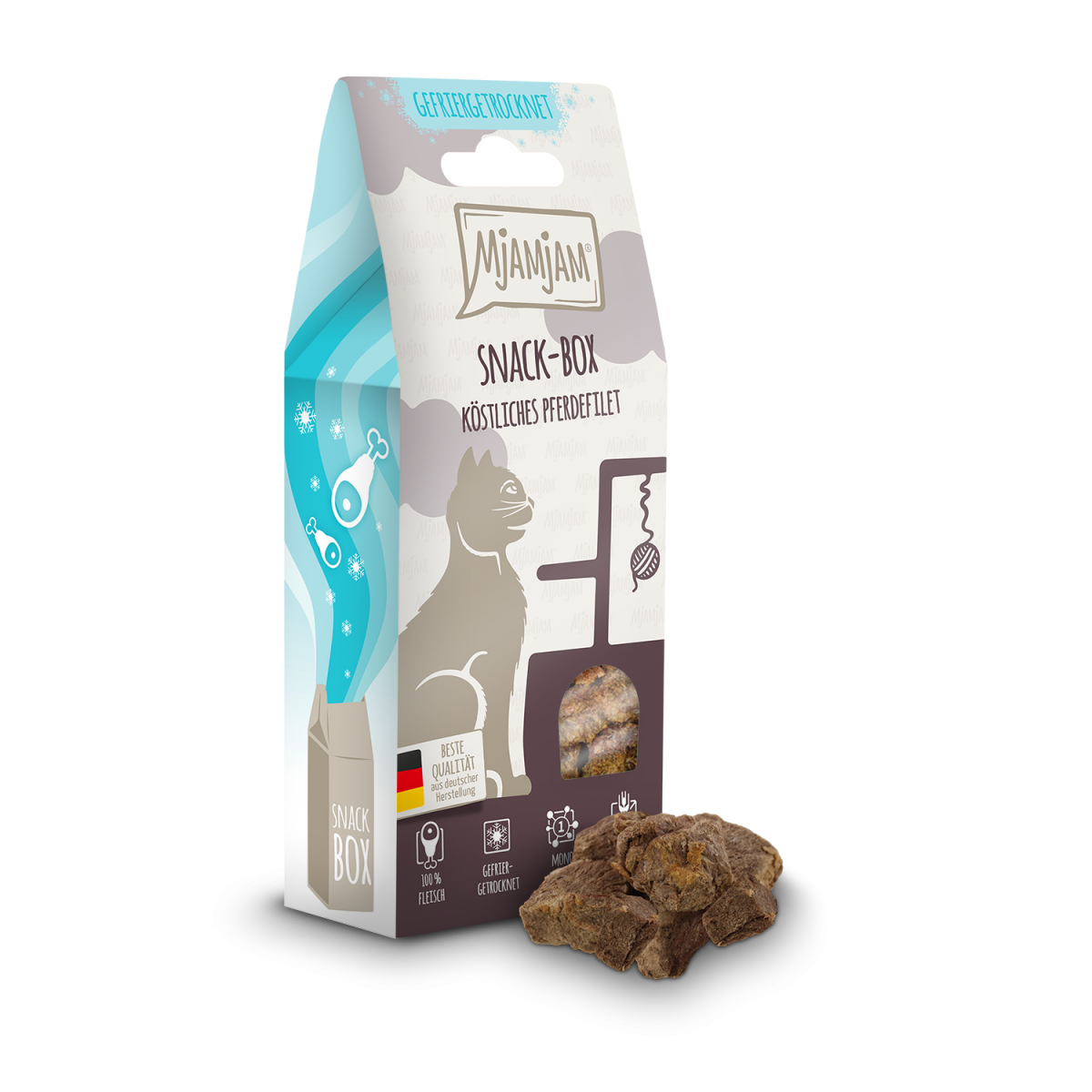 MjAMjAM SNACKBOX - przysmak liofilizowany konina 35g