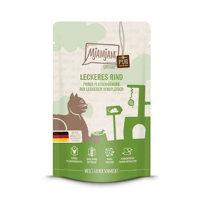 MjAMjAM PUR - karma mokra mono wołowina 125g