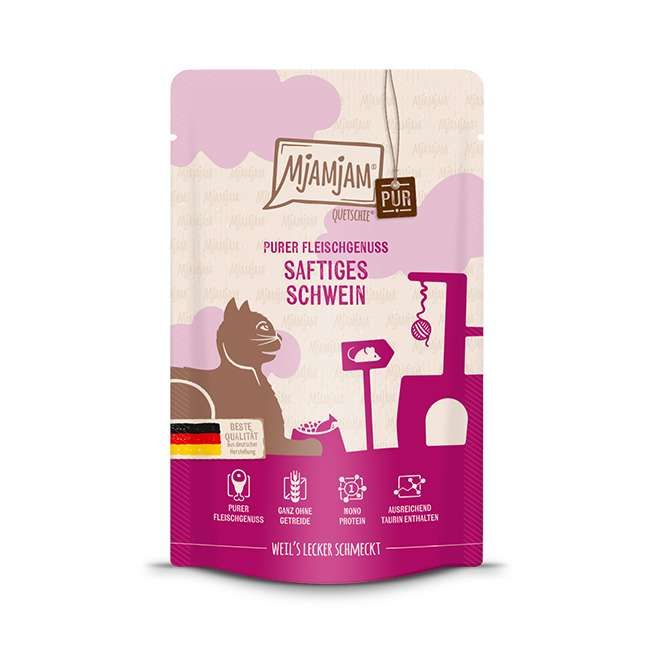 MjAMjAM PUR - karma mokra mono wieprzowina 125g