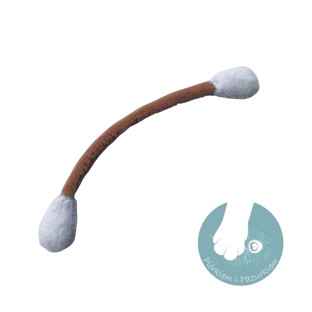 Piórkiem i pazurkiem - zabawka dla kota: PATYCZEK "LUPO"