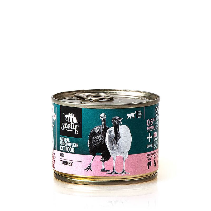 3Coty 08. karma indyk ze spiruliną 180g