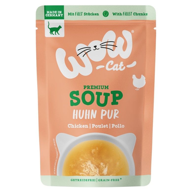WOW CAT soup - zupka z kurczakiem 40g