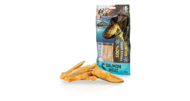 KidDog super premium - liofilizowany łosoś 50g
