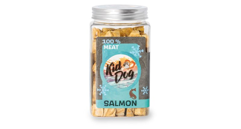 KidDog super premium - liofilizowany łosoś 50g