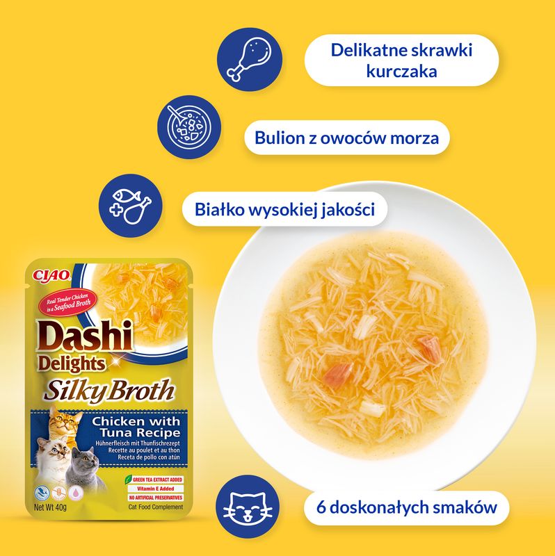Inaba Dashi Delights Silky Broth tuńczyk i łosoś