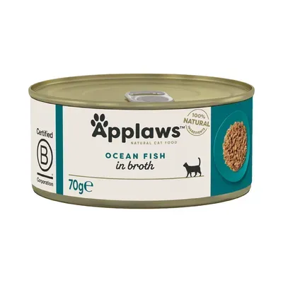 Applaws ryby oceaniczne w bulionie 70g