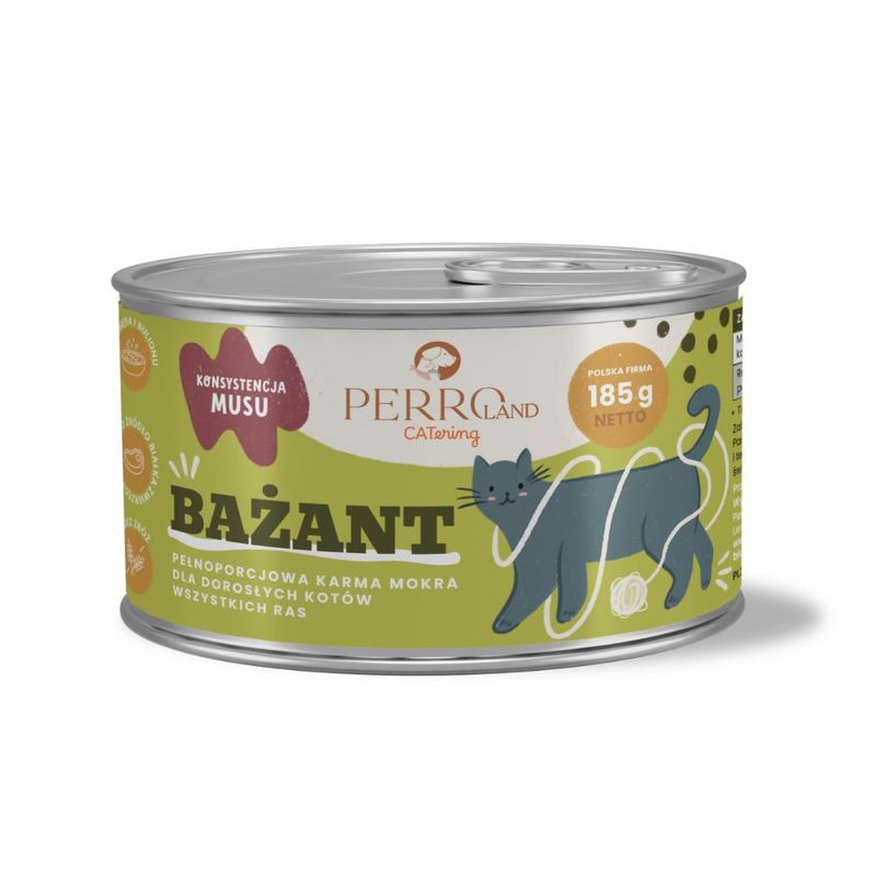 PERROland CATering - karma mokra BAŻANT 185g