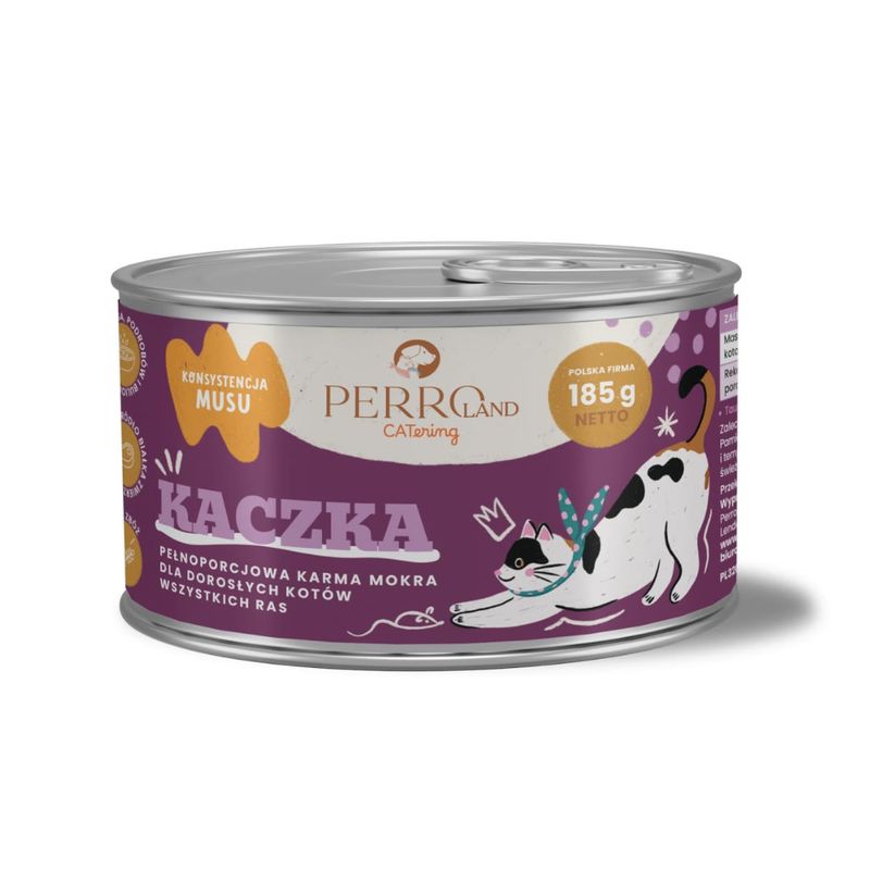 PERROland CATering - karma mokra KACZKA 185g