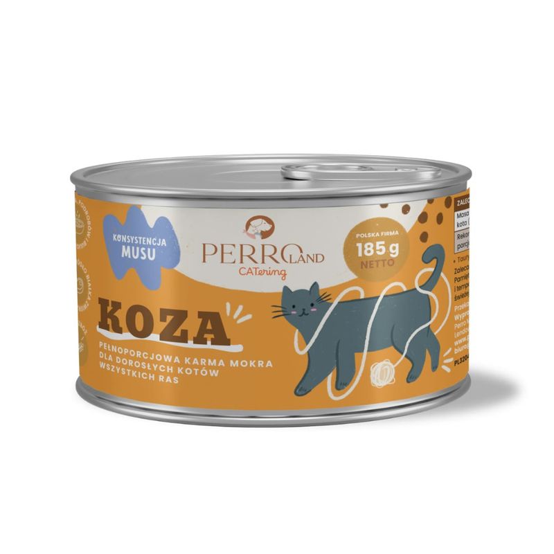 PERROland CATering - karma mokra KOZA 185g