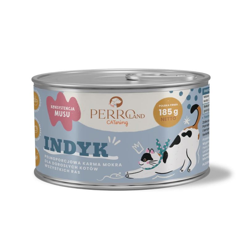 PERROland CATering - karma mokra INDYK 185g