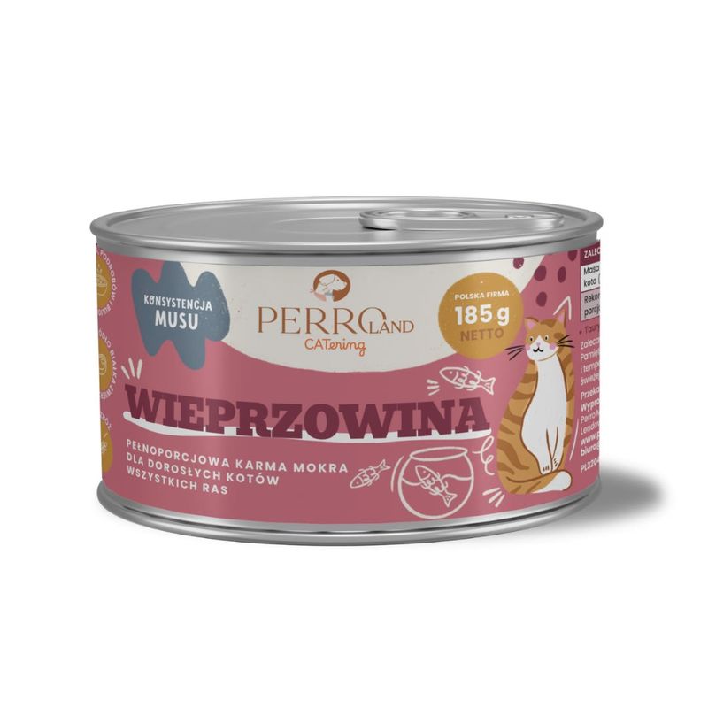 PERROland CATering - karma mokra WIEPRZOWINA 185g