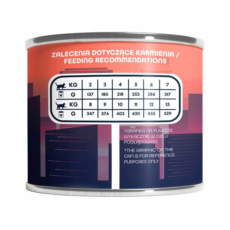 Gaczoo Miejska Miska - karma mokra Tatar Wołowy style 185g