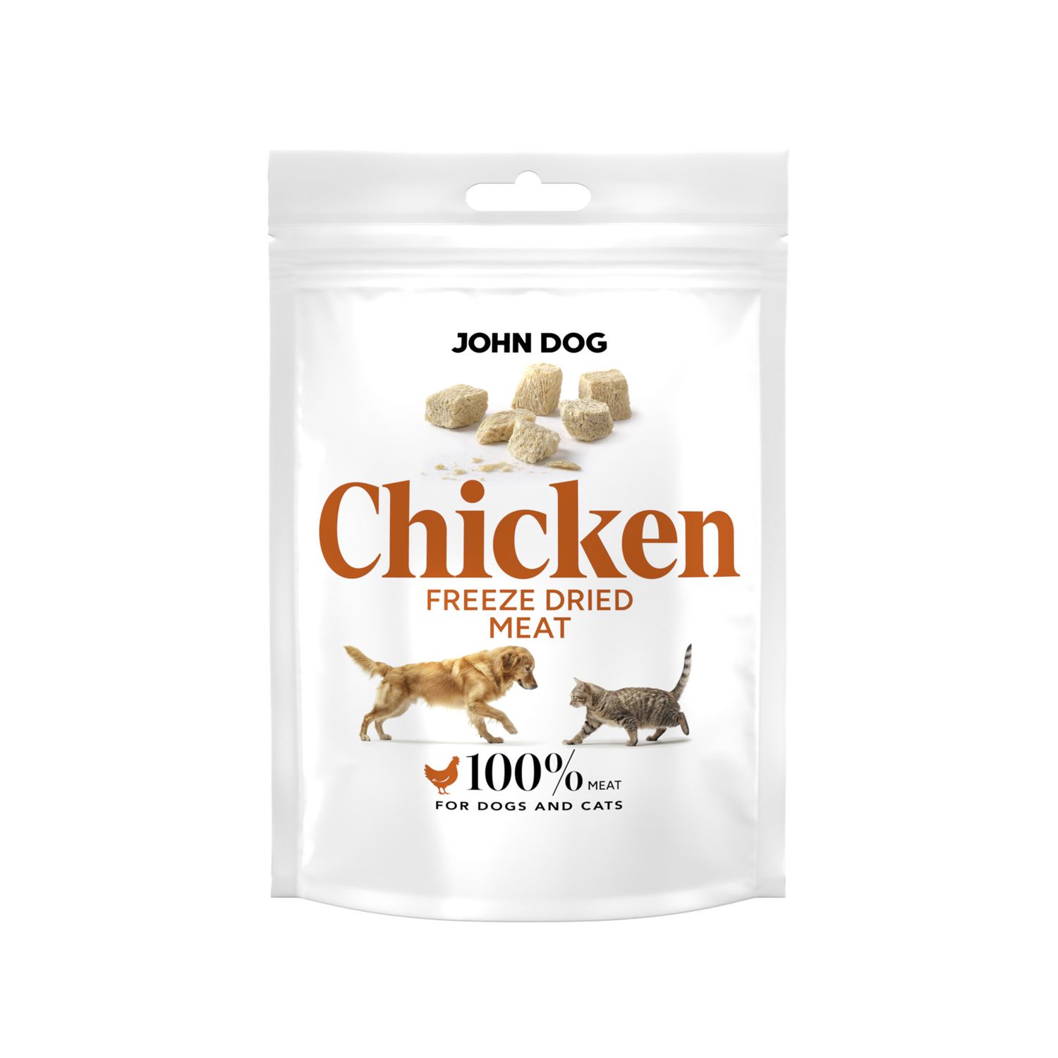 John Dog freeze - liofilizowany przysmak 100% kurczak 30g