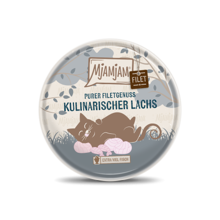 MjaMjaM filet - karma uzupełniająca łosoś 80g