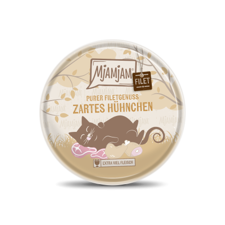 MjaMjaM filet - karma uzupełniająca kurczak 80g
