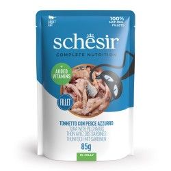 Schesir CB tuńczyk z sardynkami w galarecie 85 g