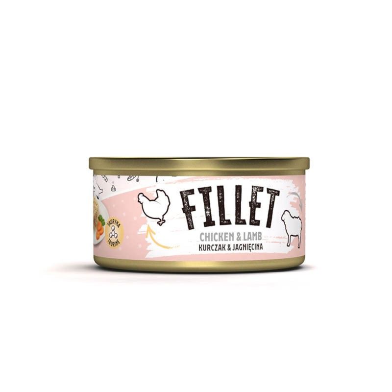 MR. BANDIT FILLET CHICKEN WITH LAMB - tuńczyk z jagnięciną w bulionie 80g