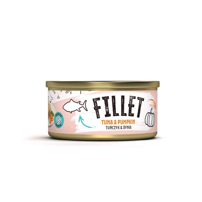 MR. BANDIT FILLET TUNA WITH PUMPKIN - tuńczyk z dynią w bulionie 80g