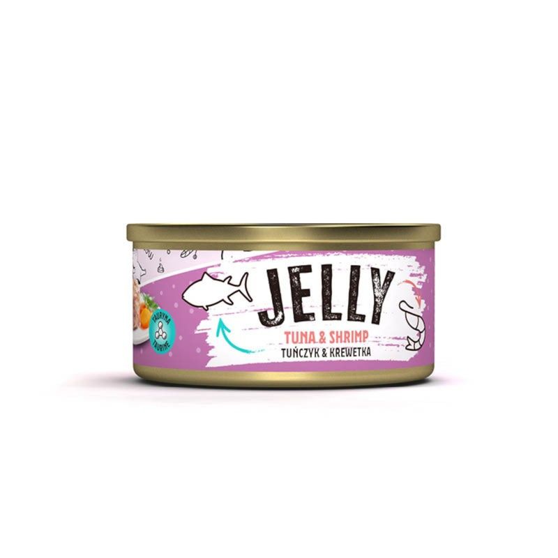 MR. BANDIT JELLY TUNA WITH SHRIMP - tuńczyk z krewetkami w galaretce 80g