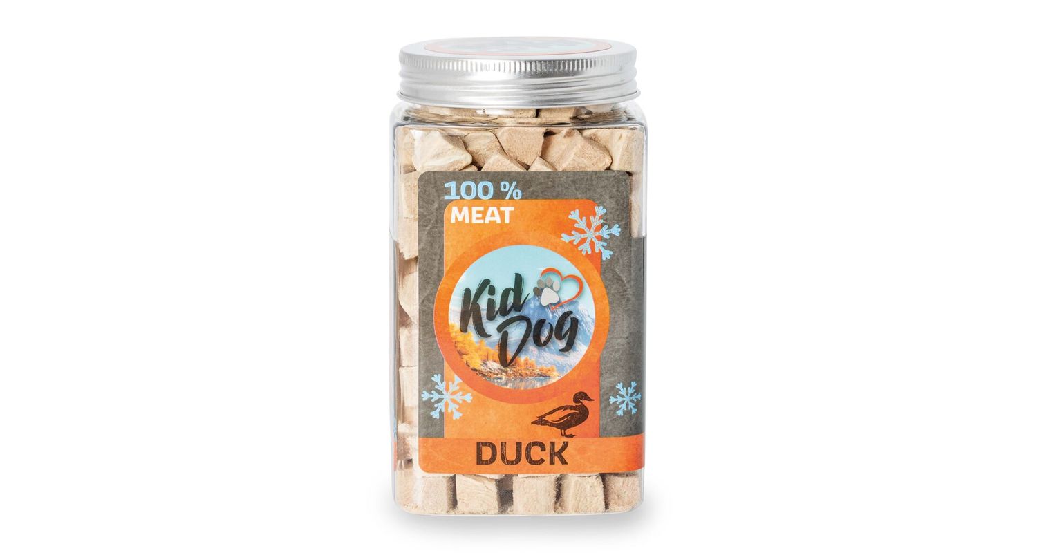 KidDog super premium - czyste liofilizowane mięso kaczki 75g