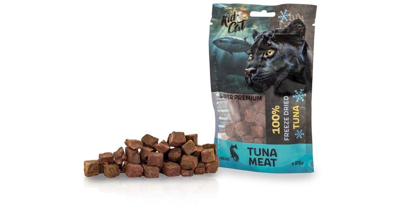 KidCat Super Premium - 100% liofilizowane mięso tuńczyka 25g