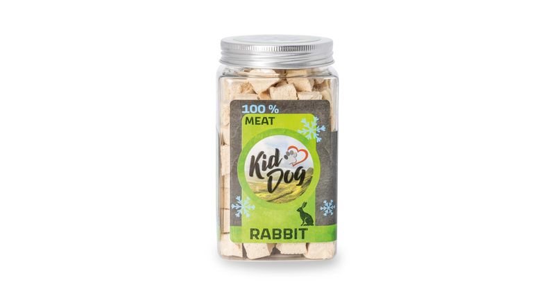 KidDog super premium - czyste liofilizowane mięso królika 70g