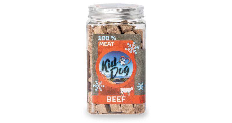 KidDog super premium - czyste liofilizowane mięso wołowe 70g
