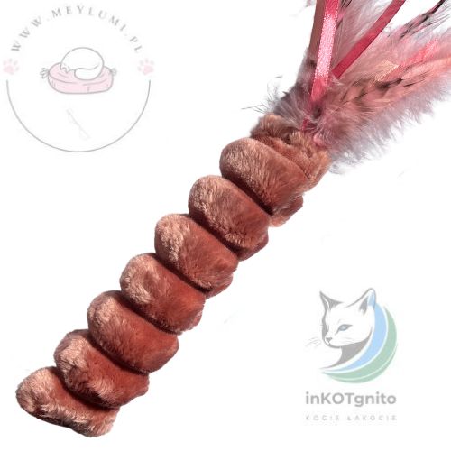 Meylumi szarpiszon mini 2.0 z łuską gryki (waleriana i kocimiętka) PINK