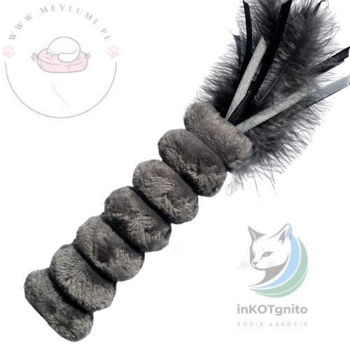 Meylumi szarpiszon mini 2.0 z łuską gryki (waleriana i kocimiętka) DARK GREY