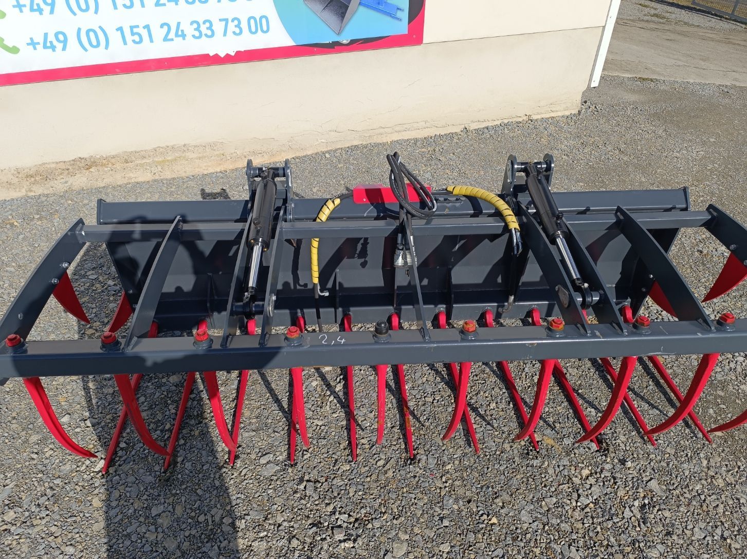 Krokodilgebiss 2,4 m – 2 Zyl.  – Euro