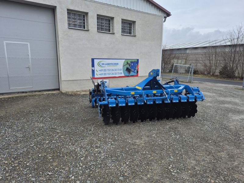 Scheibenegge 3,0 m Dachringwalze hydraulisch verstellbar