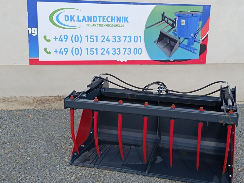 Greifschaufel 1,2 m – 2 Zyl. – Weidemann