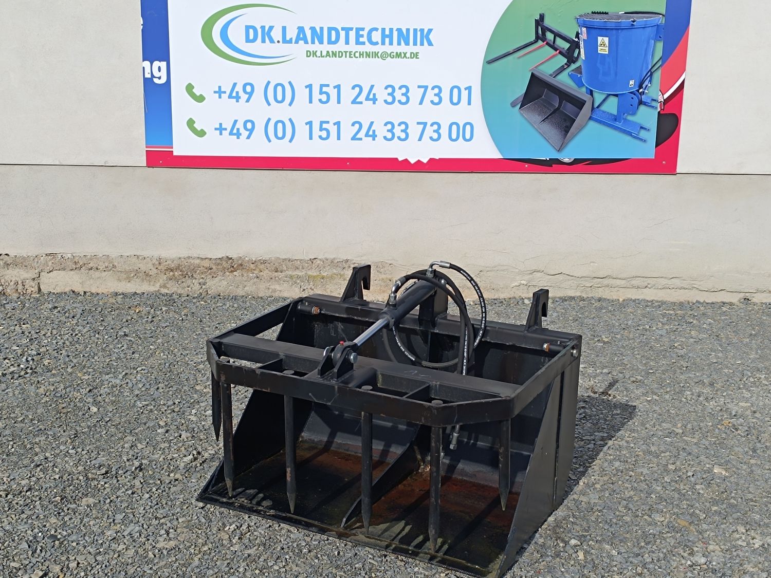 Greifschaufel 1,4 m – 1 Zyl. – Weidemann