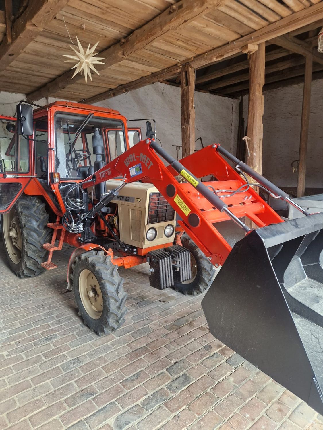 Frontlader 1200 kg – Belarus / MTS