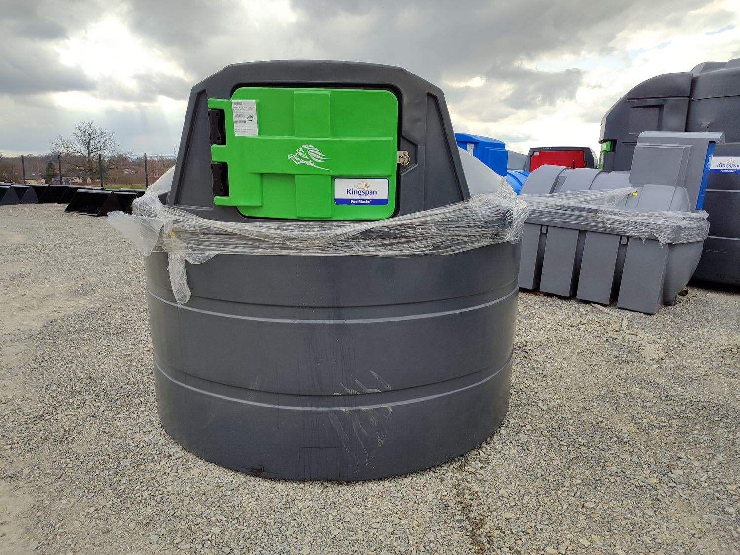 Tankstelle 5000 L Kingspann mit Pumpe