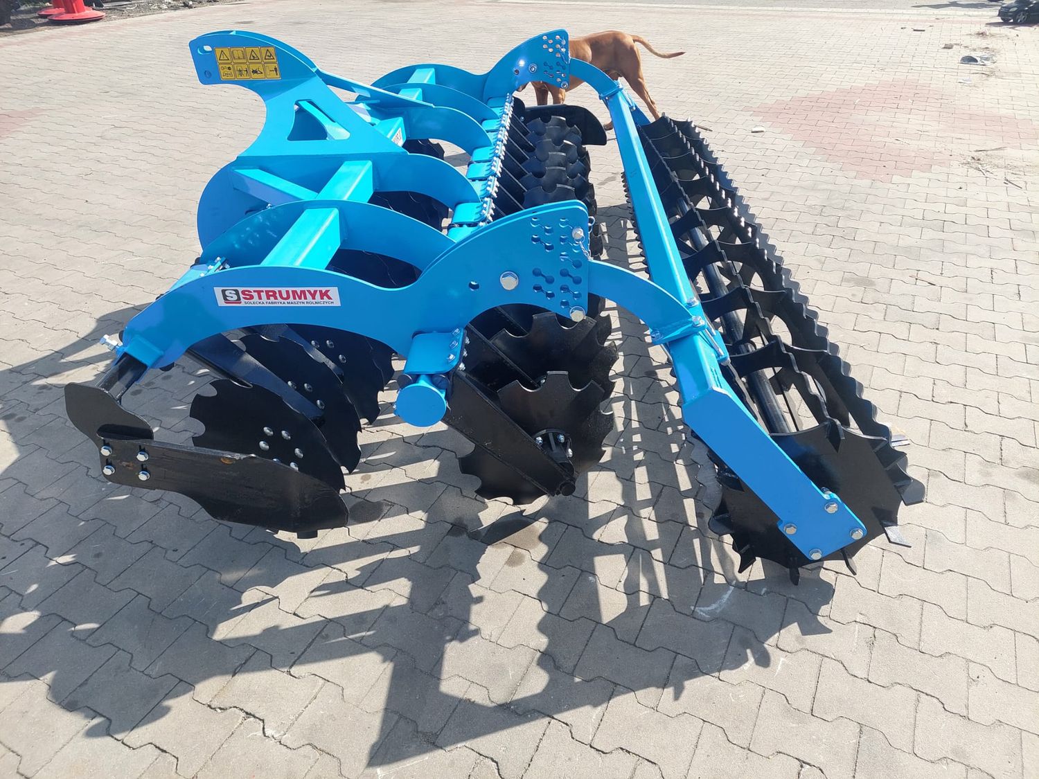 Scheibenegge 3,0 m mit Rohrstabwalze