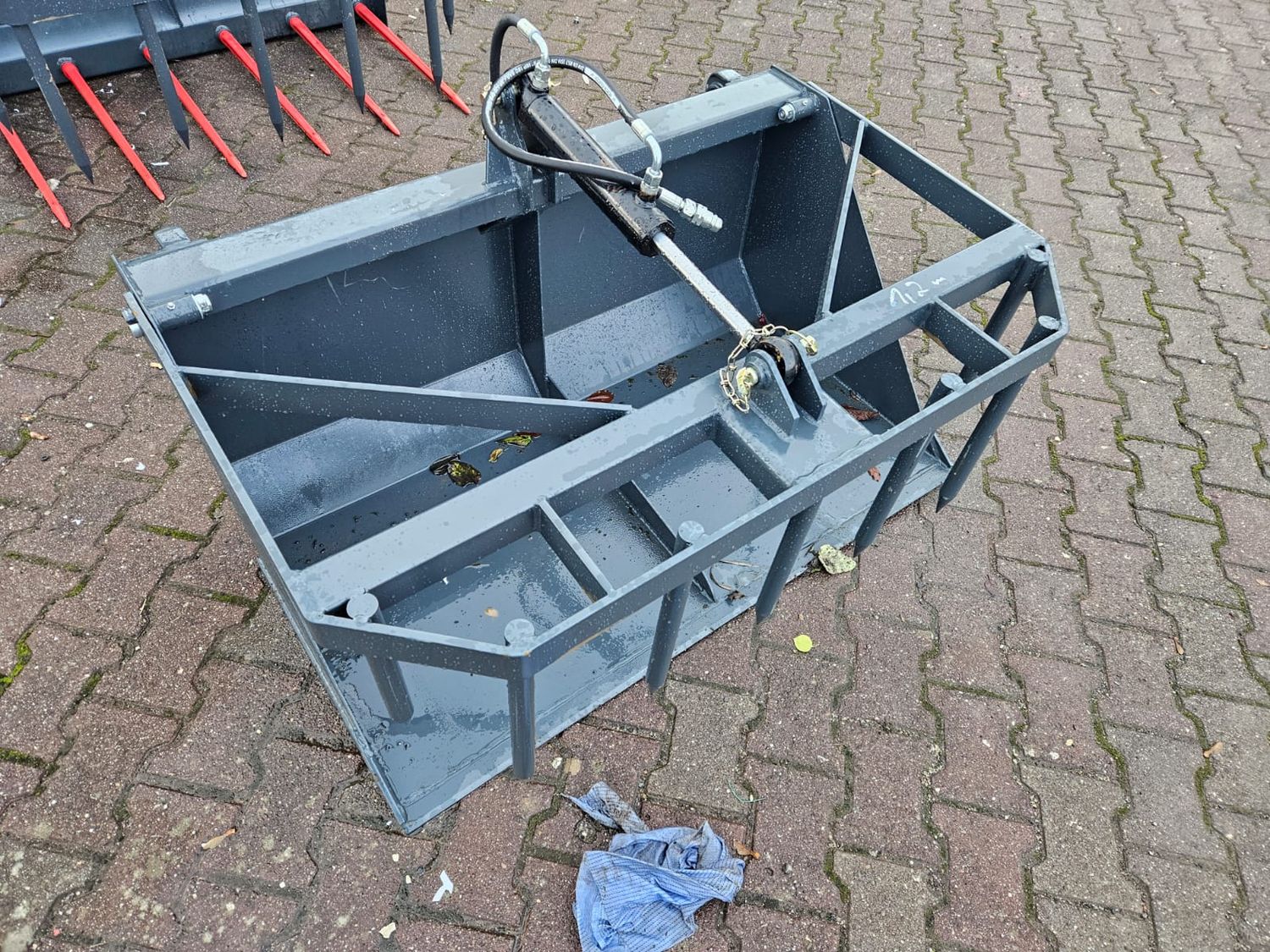 Greifschaufel 1,2 m – 1 Zyl. – Euro