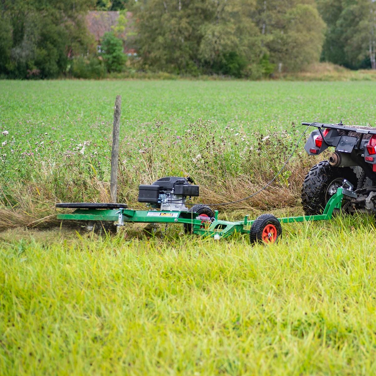 Zaunmäher Mähwerk Kantenmäher für Quad Kleintraktor Kellfri