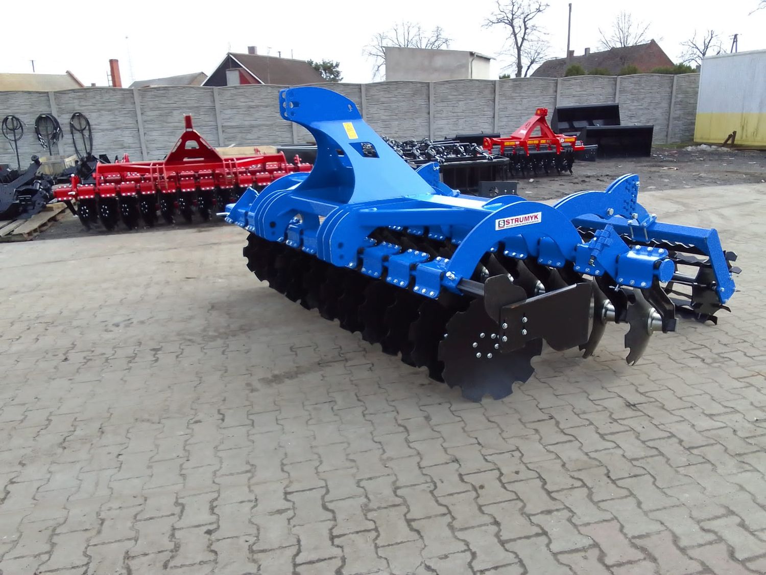 Scheibenegge 2,7 m 270cm mit Rohrstabwalze