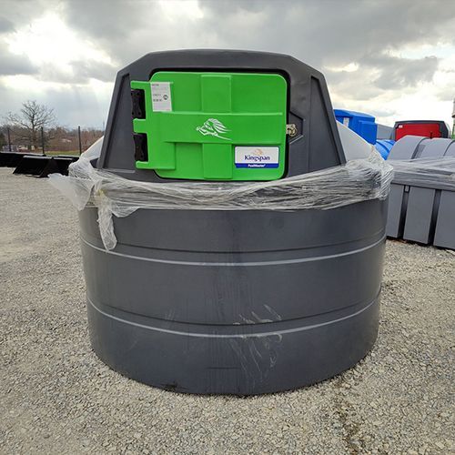 Tankstelle 5000 L Kingspann mit Pumpe